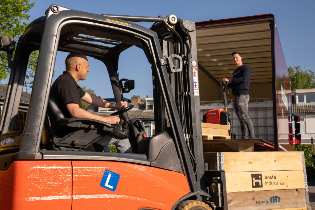 Heftruck cursus in Oss
